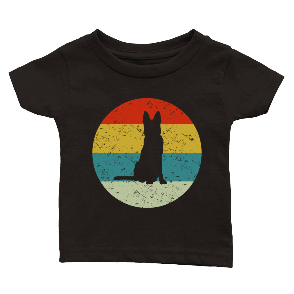 GERMAN SHEPHERD vintage Classic Baby Crewneck T-shirt