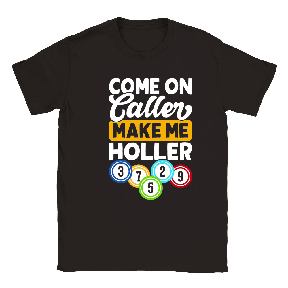 Casino Vintage Bingo make me Holler Classic Kids Crewneck T-shirt