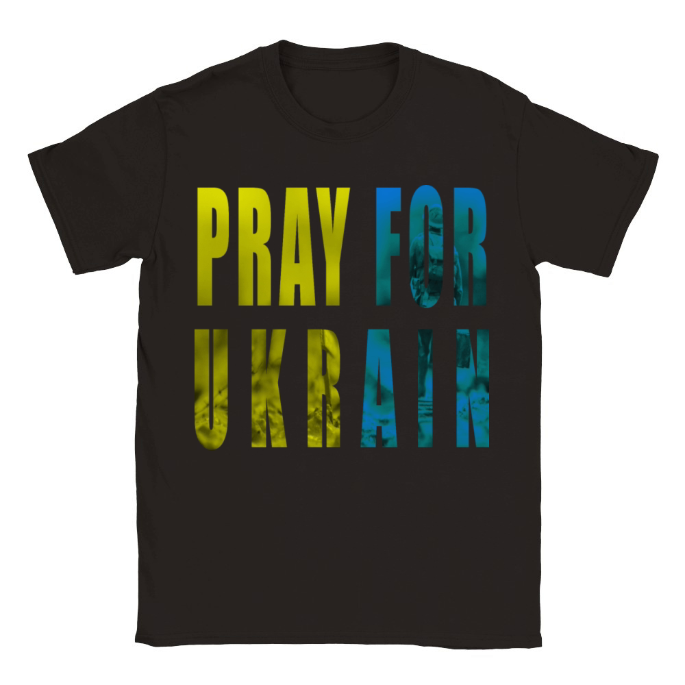 PRAY FOR UKRAIN Classic Kids Crewneck T-shirt
