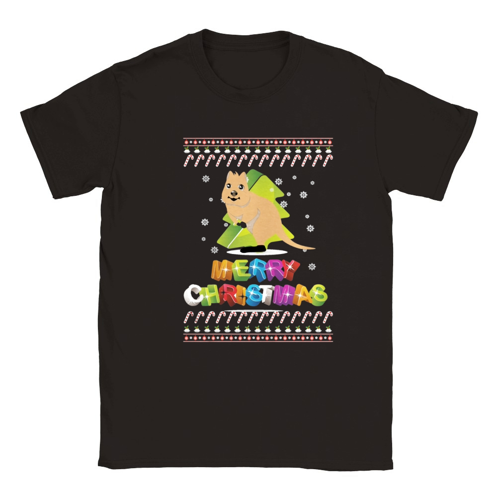 Quokka Ugly Christmas Classic Kids Crewneck T-shirt
