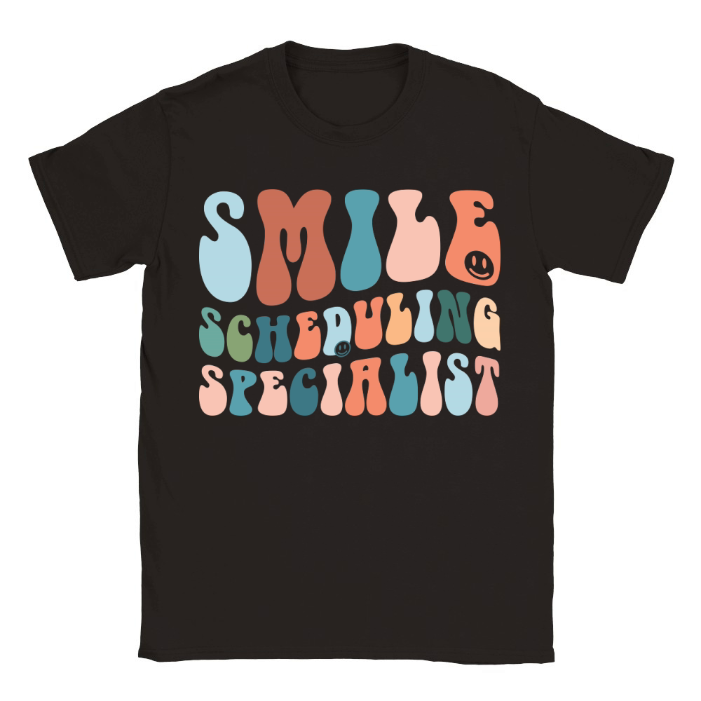 Smile Scheduling Specialist Classic Kids Crewneck T-shirt