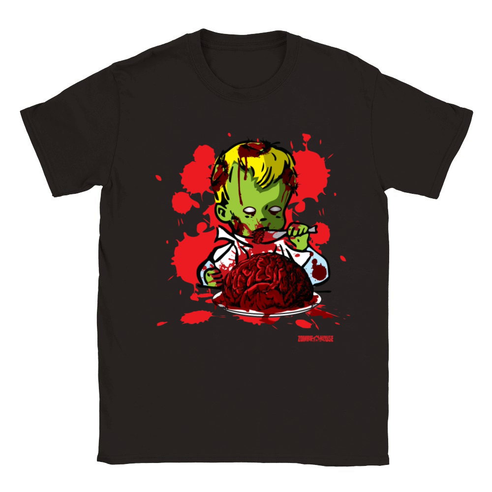 Zombie Baby T Shirt by Zombie House Classic Kids Crewneck T-shirt
