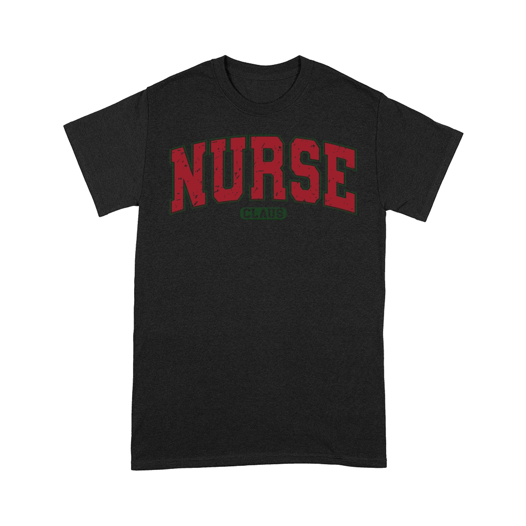 NurseClausVarsity Retro Comfort T-shirt