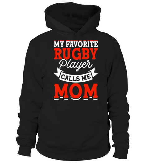 Vintage Rugby Player Calls Me Mom Hoodie Unisex