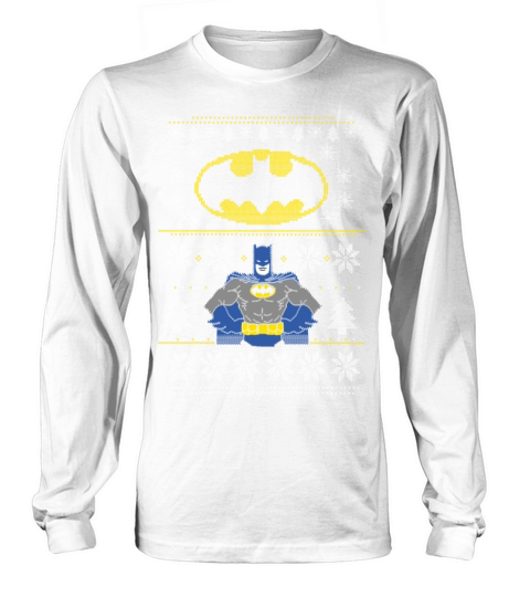 DC Comics Batman Christmas Ugly Sweater Long sleeved Unisex