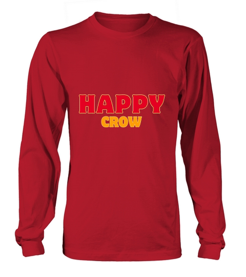 Happy crow Long sleeved Unisex