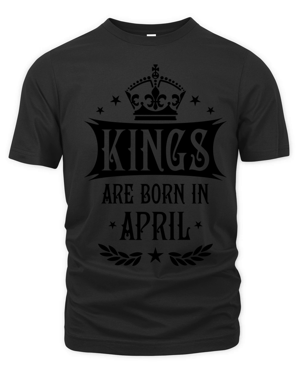 15 Kings are born in April King Happy Birthday Gi Organic Unisex T-shirt