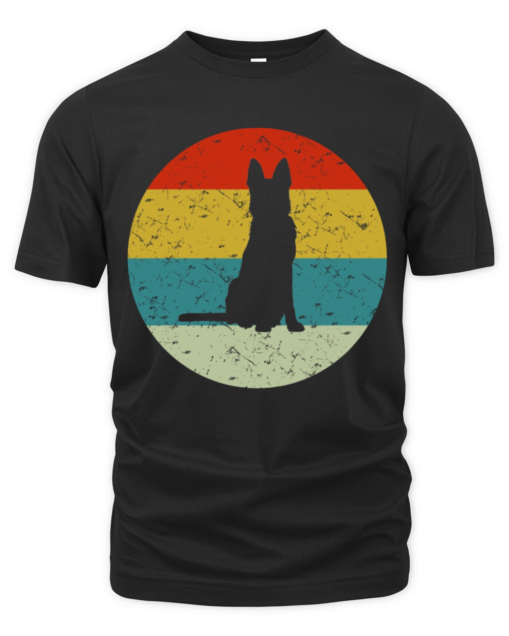 GERMAN SHEPHERD vintage Organic Unisex T-shirt