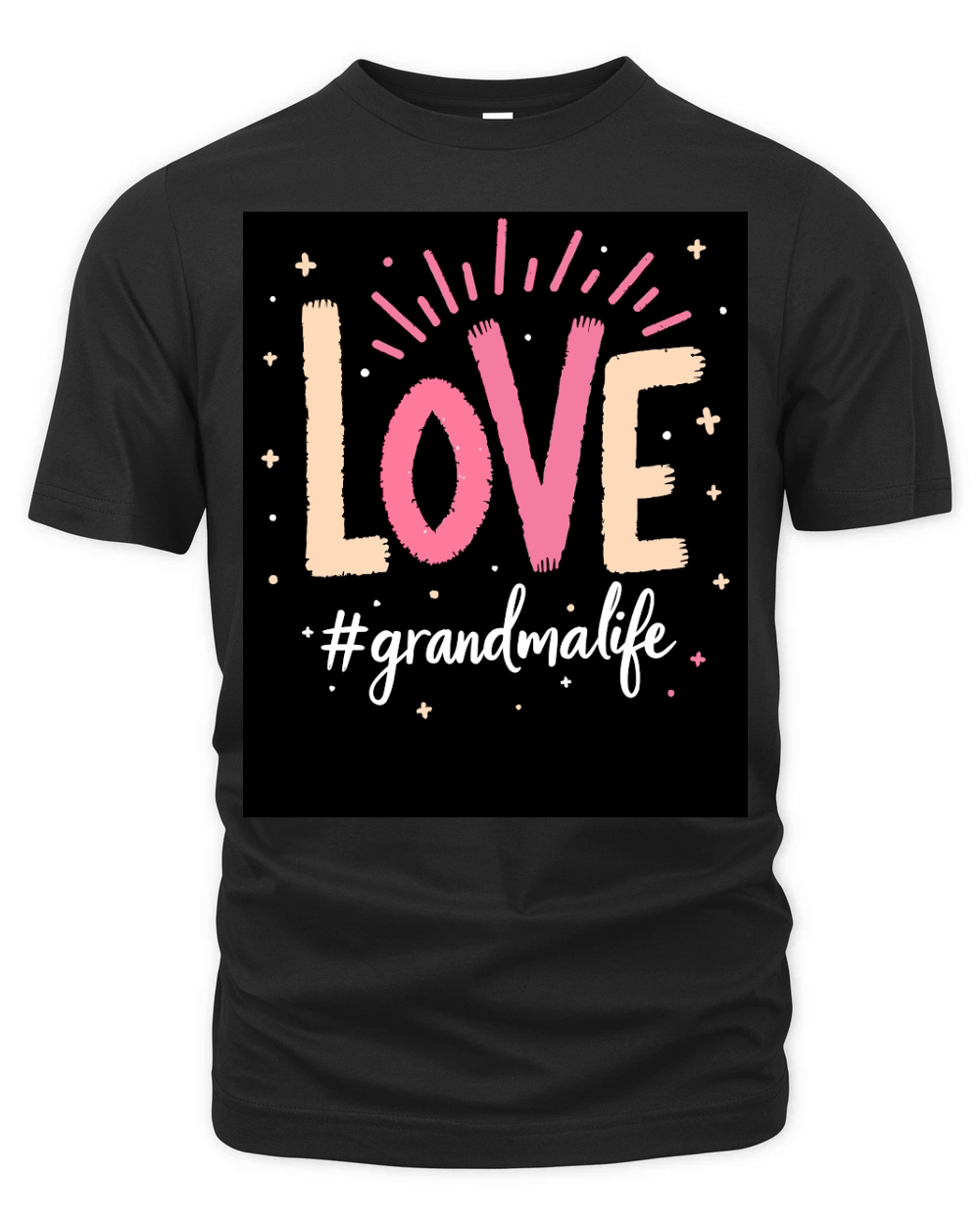 Love #grandma life Organic Unisex T-shirt