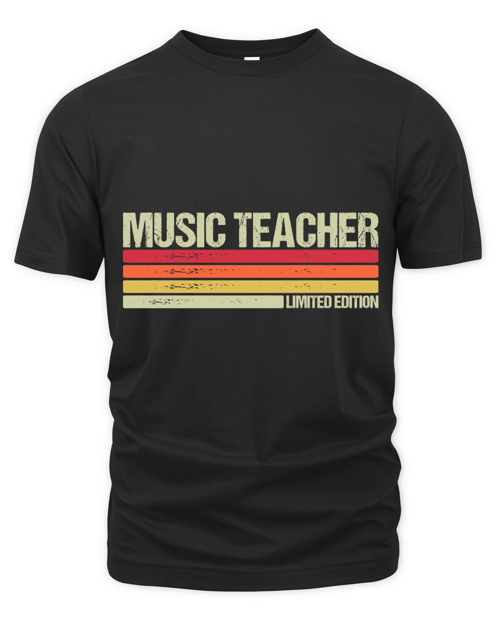 Music Teacher Birthday Job Title Organic Unisex T-shirt