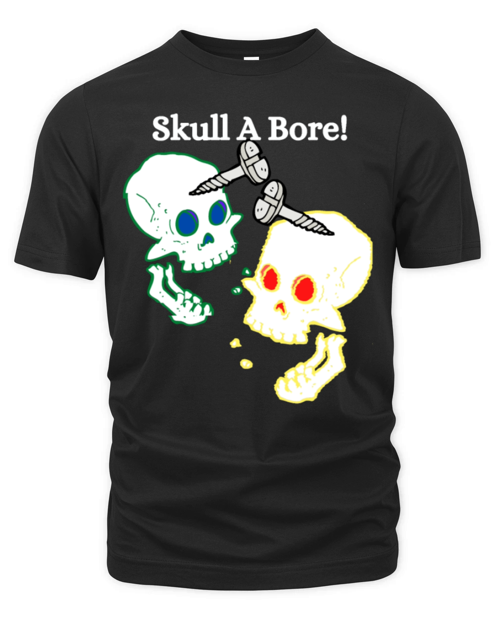 skull a bore Organic Unisex T-shirt