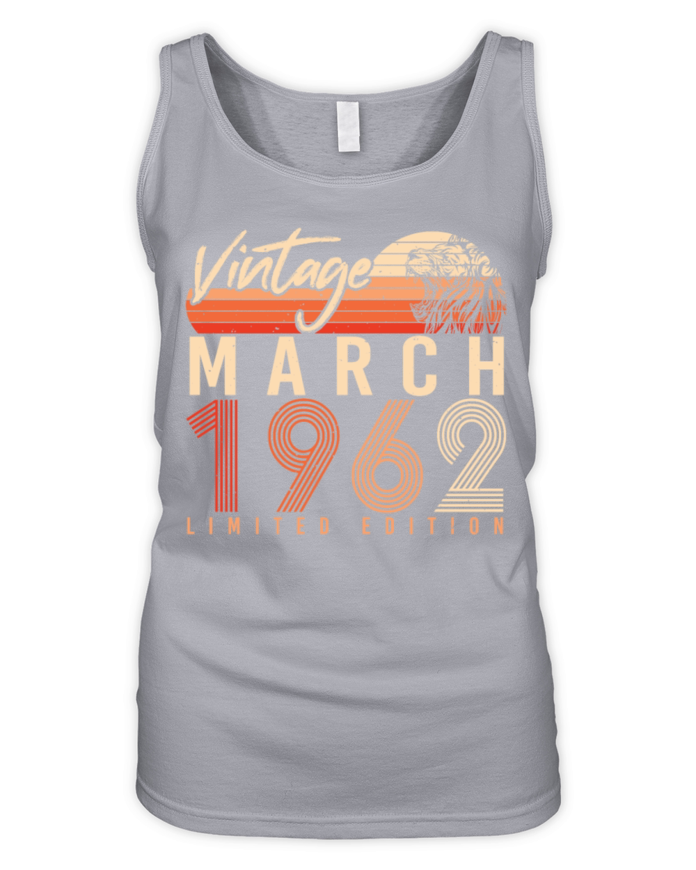 1962 March Vintage Limited Organic Women's Tank Top