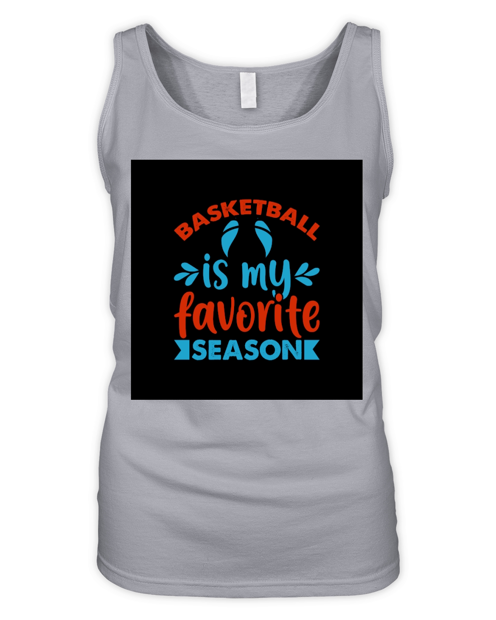 Basketball is my favorite season Organic Women's Tank Top