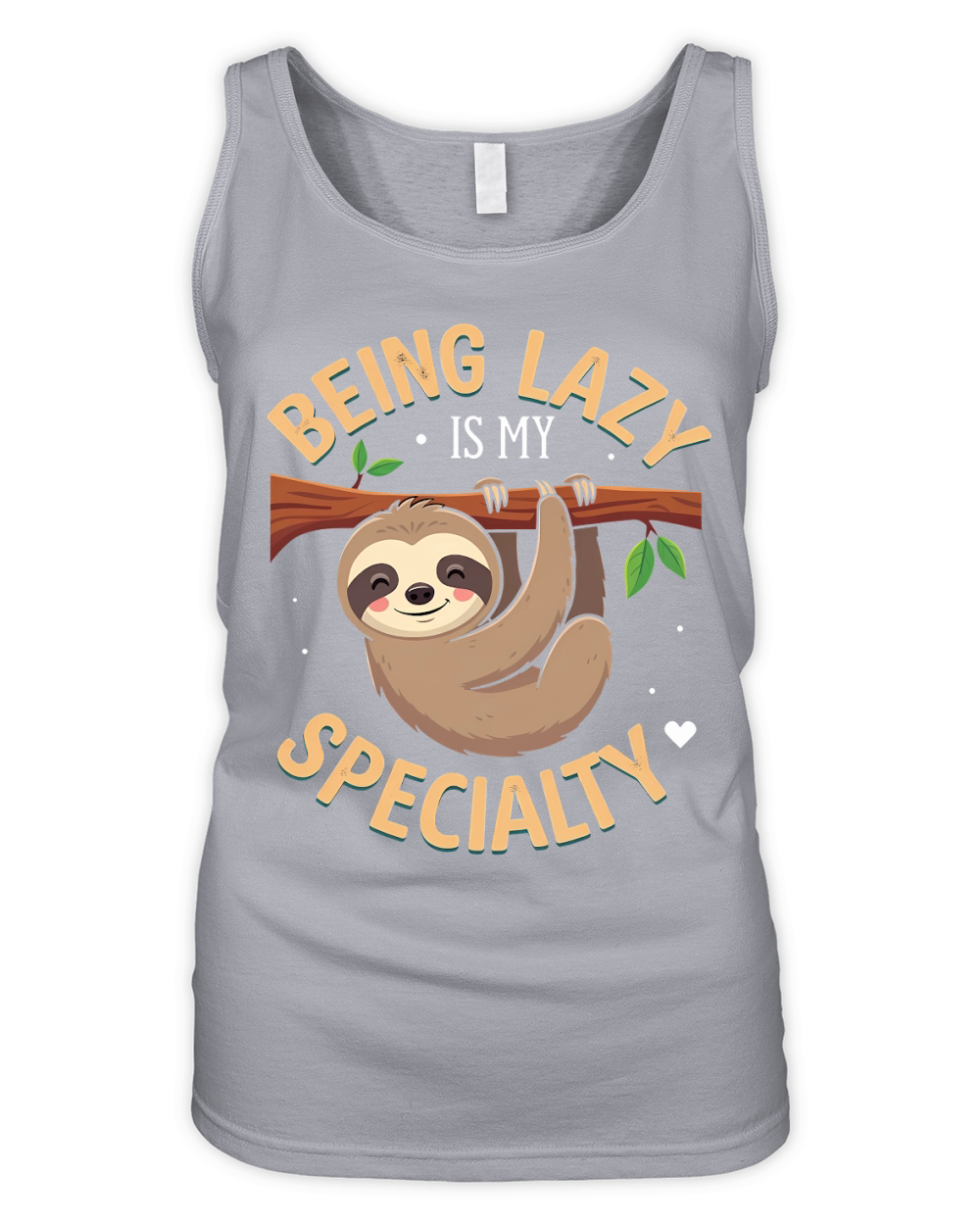 Being Lazy Is My Specialty Organic Women's Tank Top