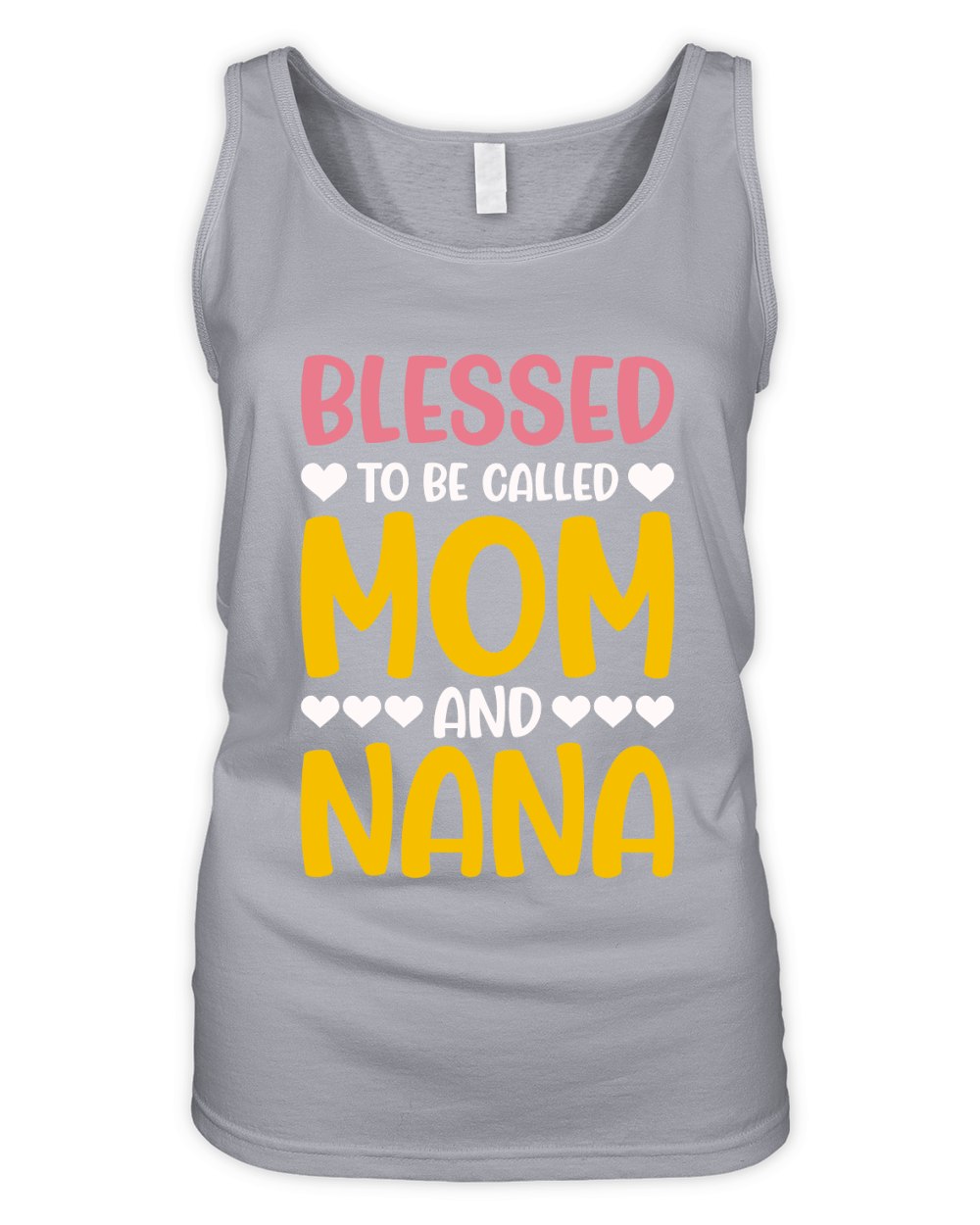 Blessed To Be Called Mom And Nana Organic Women's Tank Top