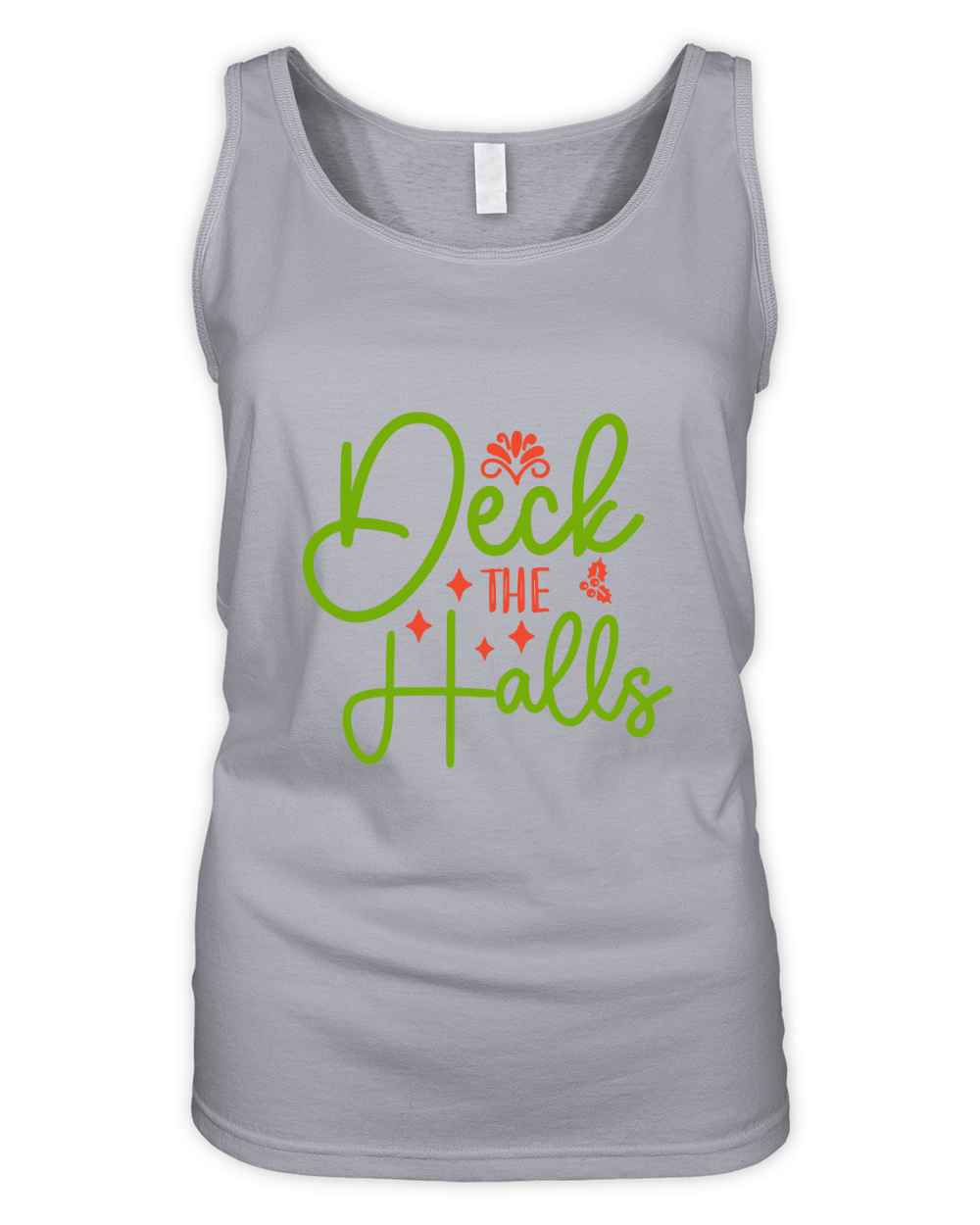 Deck the halls Organic Women's Tank Top