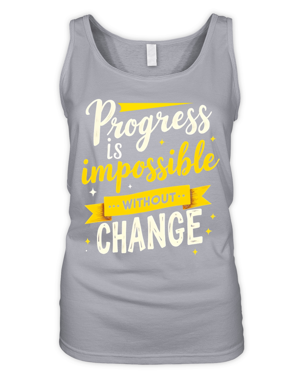 Progress Is Impossible Without Change 2 Organic Women's Tank Top