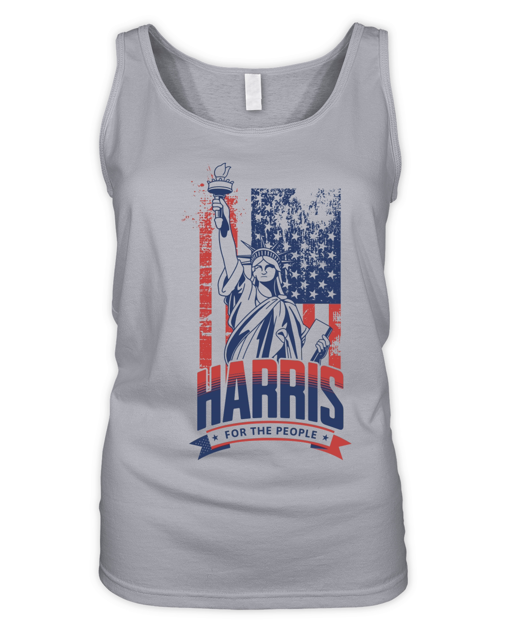 Retro Harris For The People   light Organic Women's Tank Top