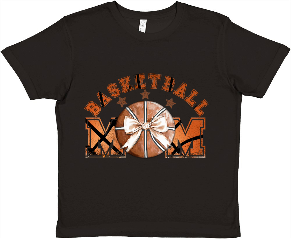 03 Basketball mom ball Premium Kids Crewneck T-shirt