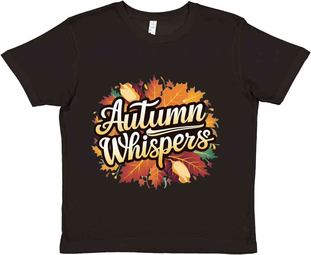 Autumn Whispers Premium Kids Crewneck T-shirt