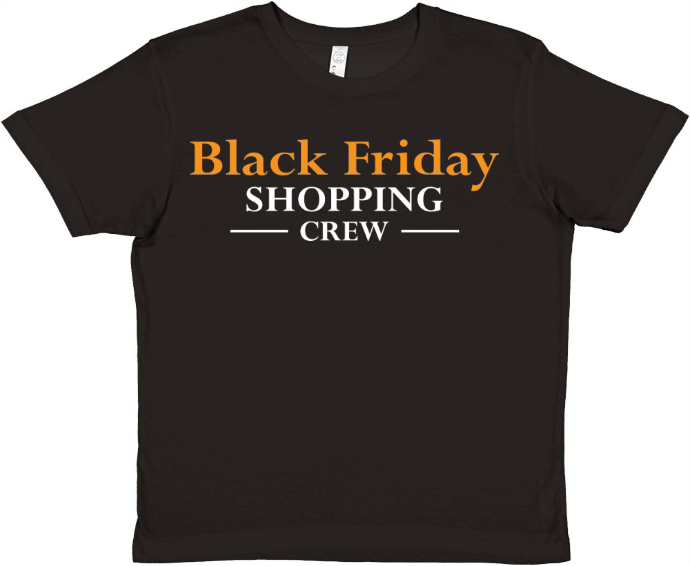 Black friday shopping crew Premium Kids Crewneck T-shirt