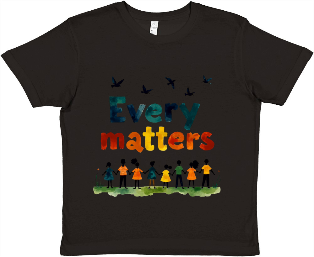 Every Matters  1 Premium Kids Crewneck T-shirt