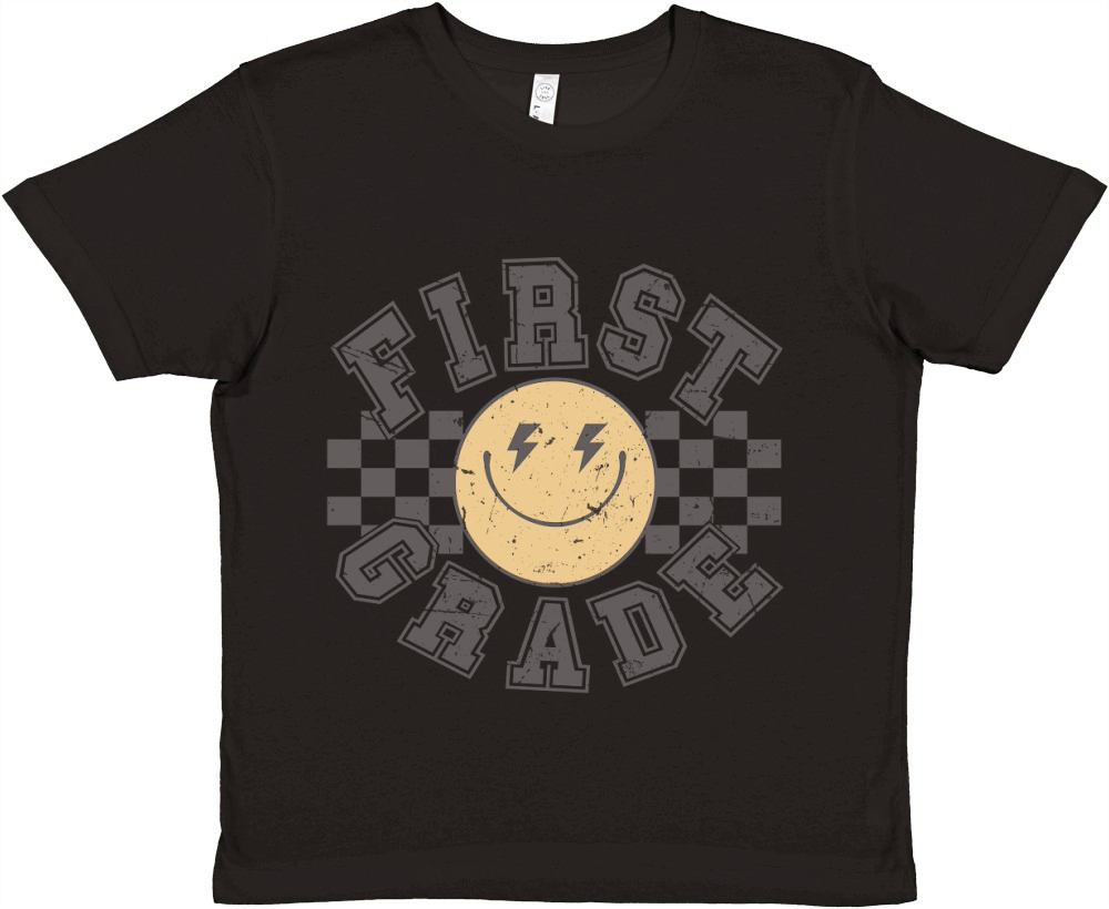 First grade 01 Premium Kids Crewneck T-shirt