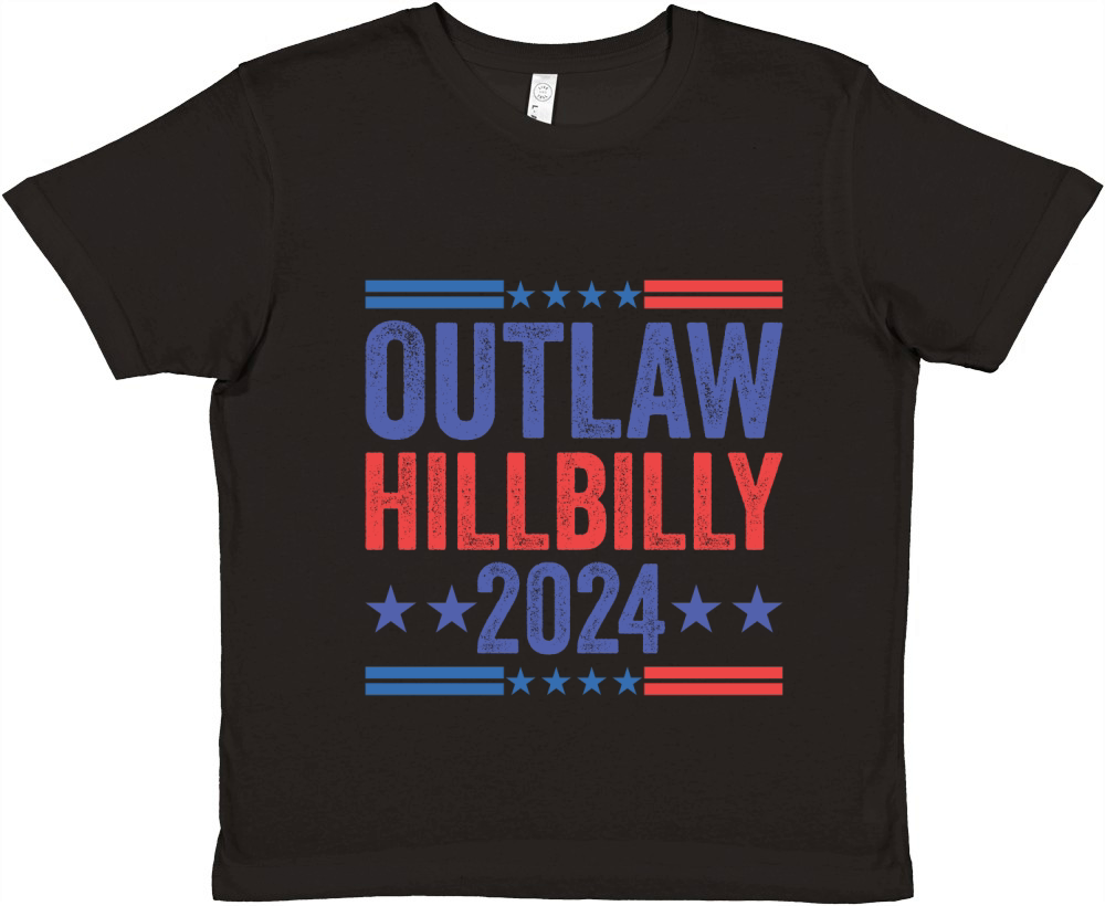 Outlaw Hillbilly 2024 Premium Kids Crewneck T-shirt