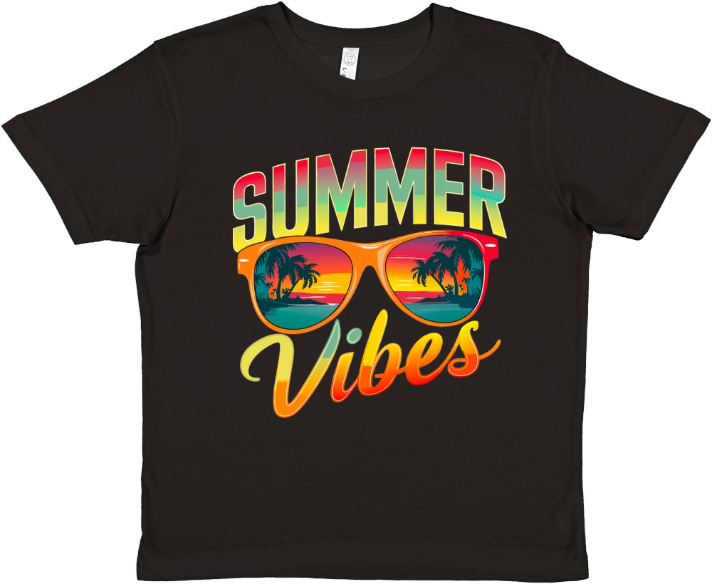 Summer Vibes 5.09 Premium Kids Crewneck T-shirt