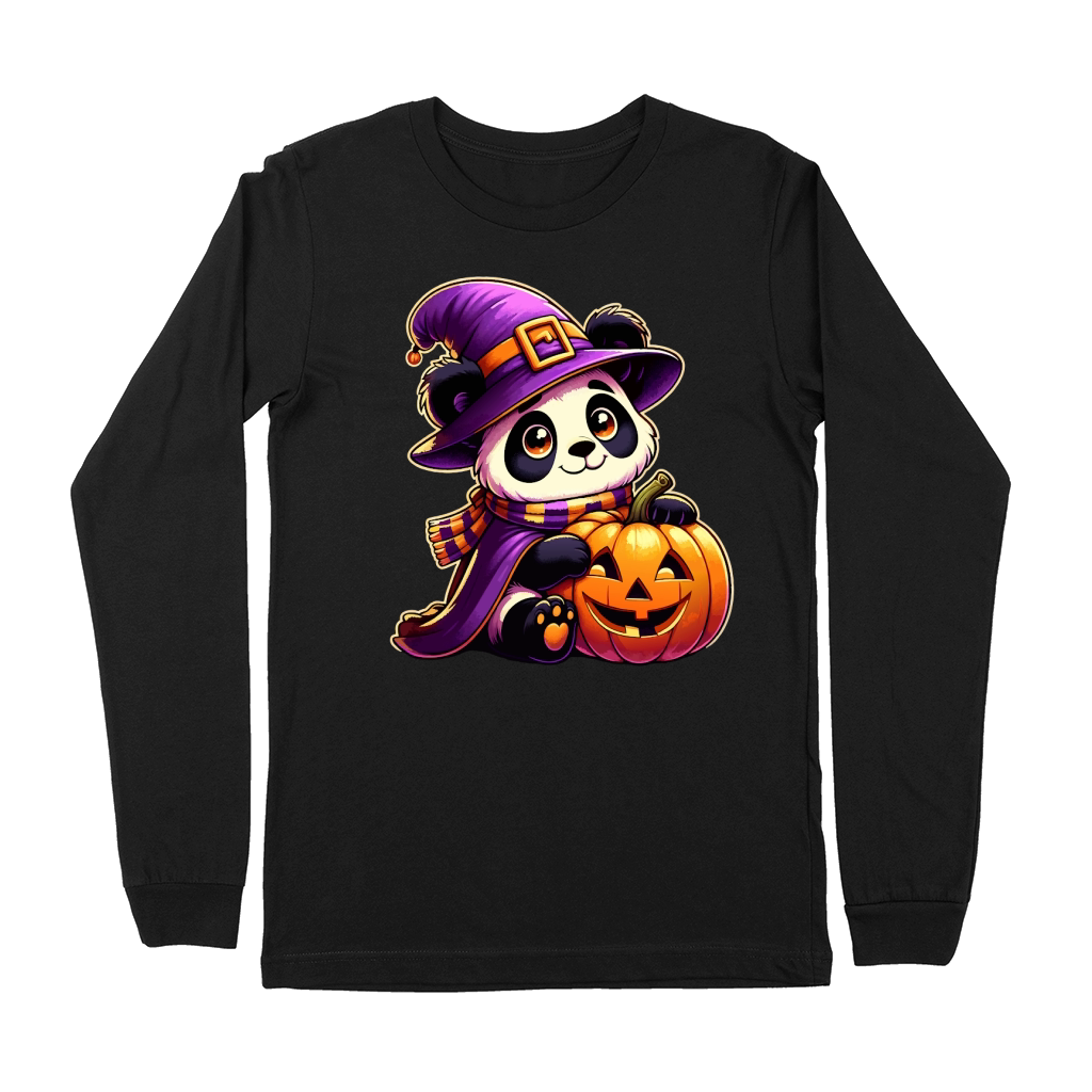 Panda and pumpkins Premium Long Sleeve
