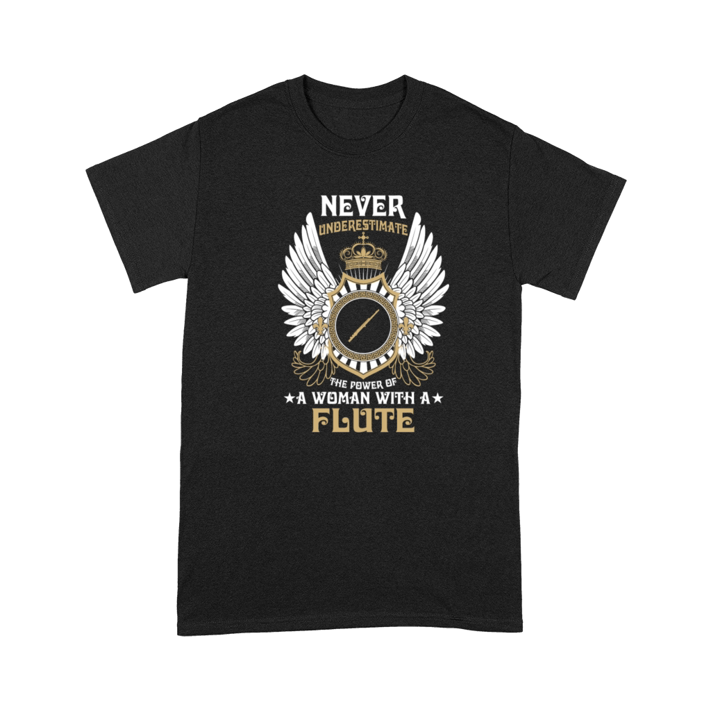 Flute - Power of a woman with a flute Premium T-shirt