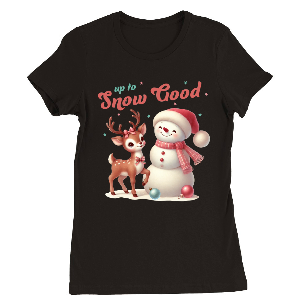 Snow Good Premium Womens Crewneck T-shirt