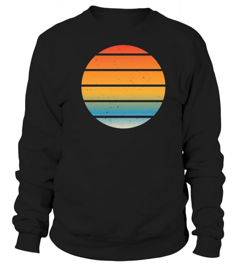 Vintage Retro Sunset (2) Sweatshirt Unisex