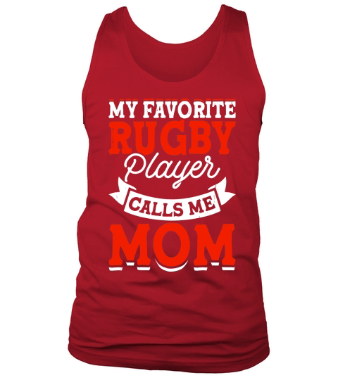Vintage Rugby Player Calls Me Mom Tank Top Unisex