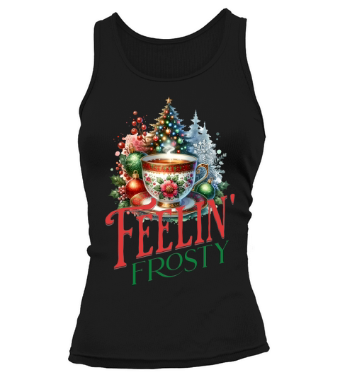 Feelin Frosty Christmas 4 Tank top Woman