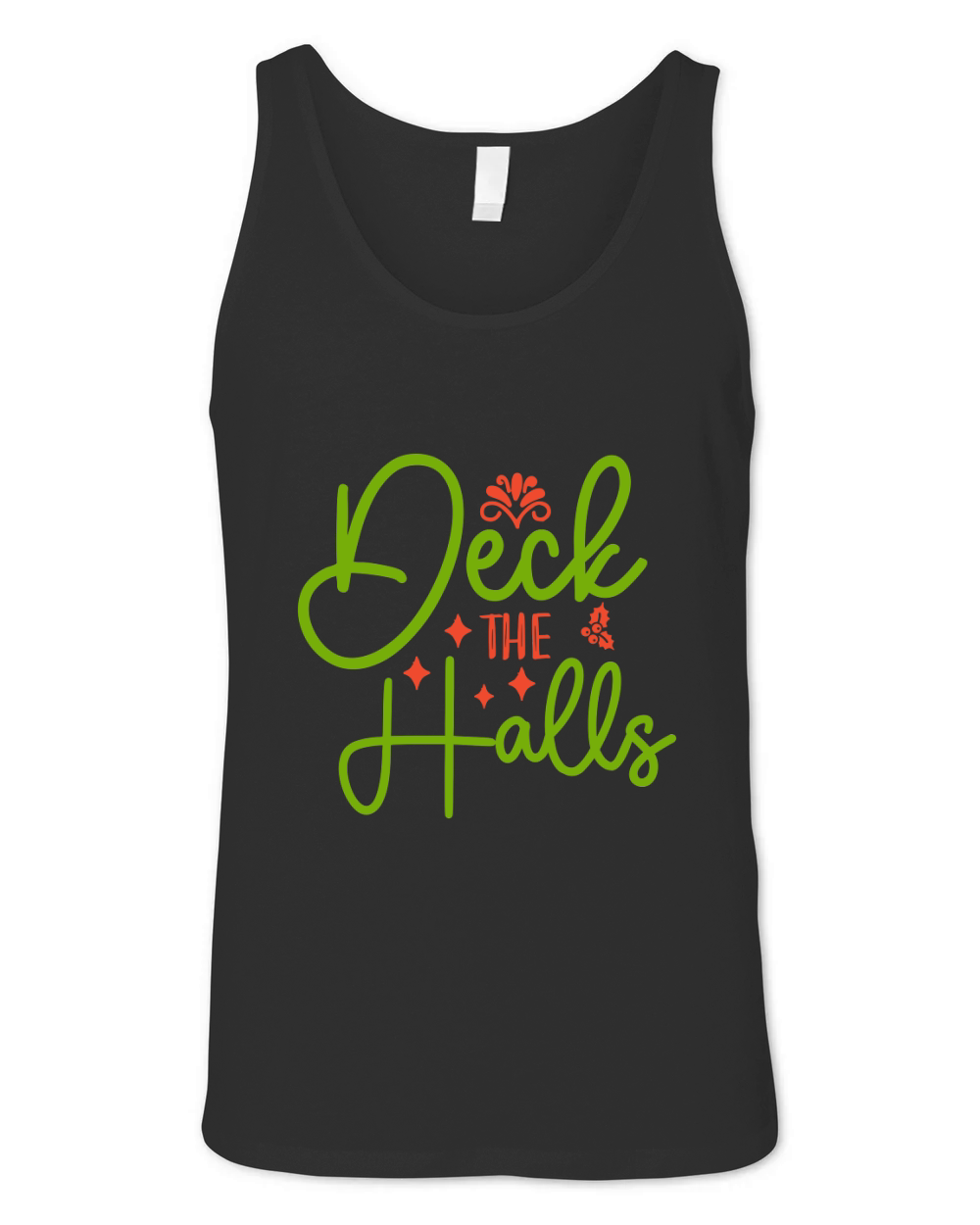 Deck the halls Unisex Jersey Tank