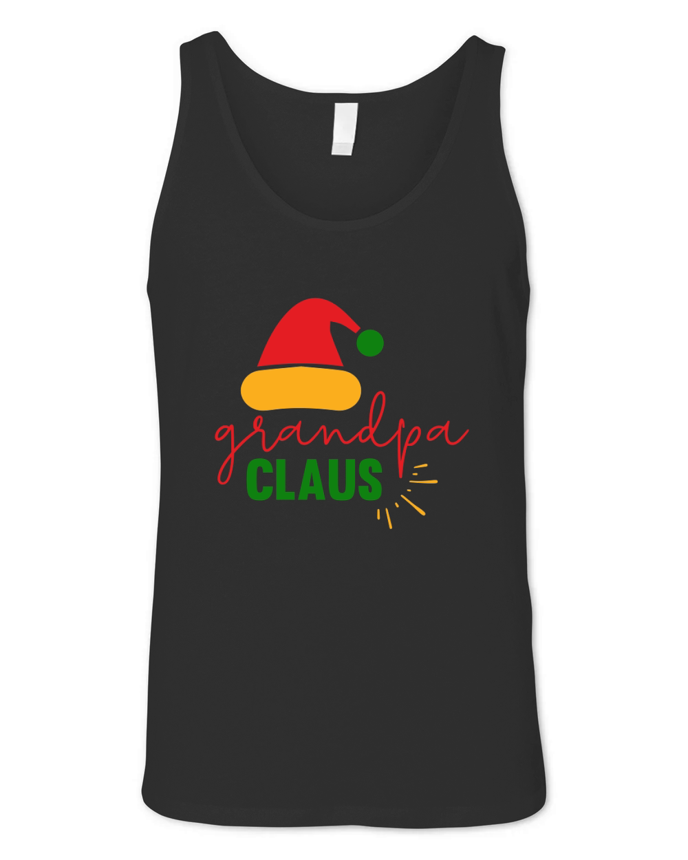 Grandpa Claus Unisex Jersey Tank