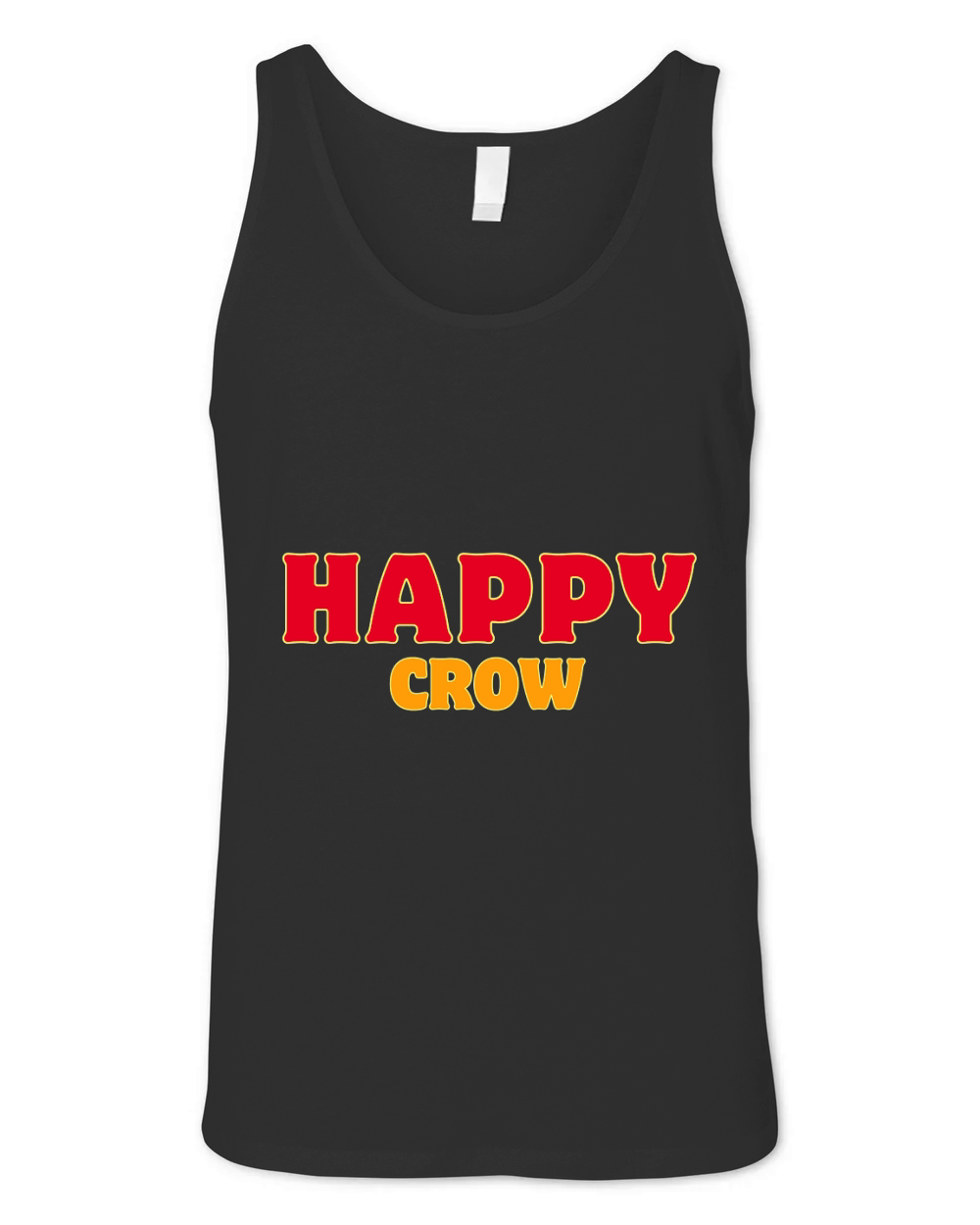 Happy crow Unisex Jersey Tank