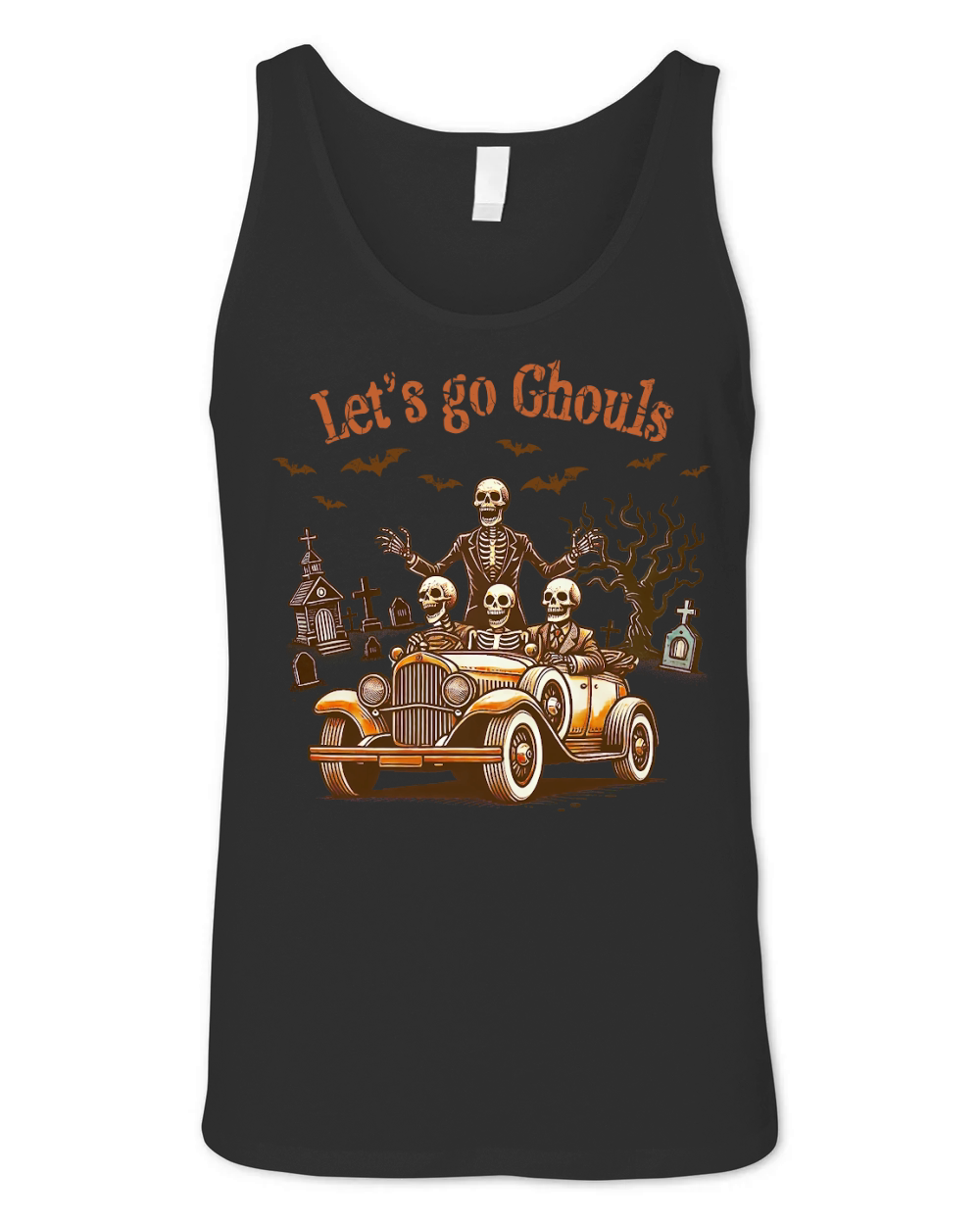 Lets Go Ghouls 2 Unisex Jersey Tank