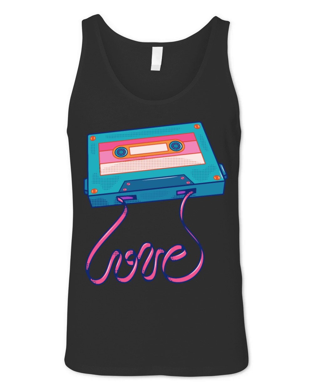 Love music tape Unisex Jersey Tank