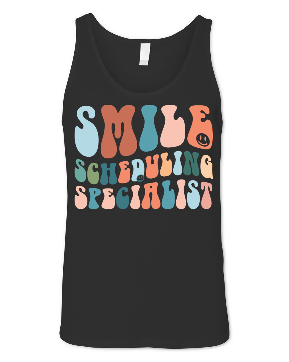 Smile Scheduling Specialist Unisex Jersey Tank