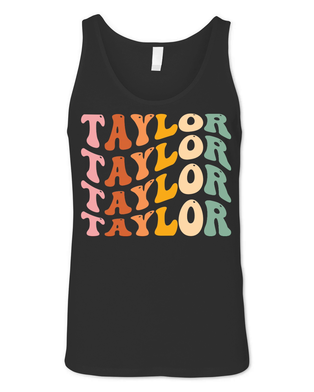 TAYLOR Unisex Jersey Tank