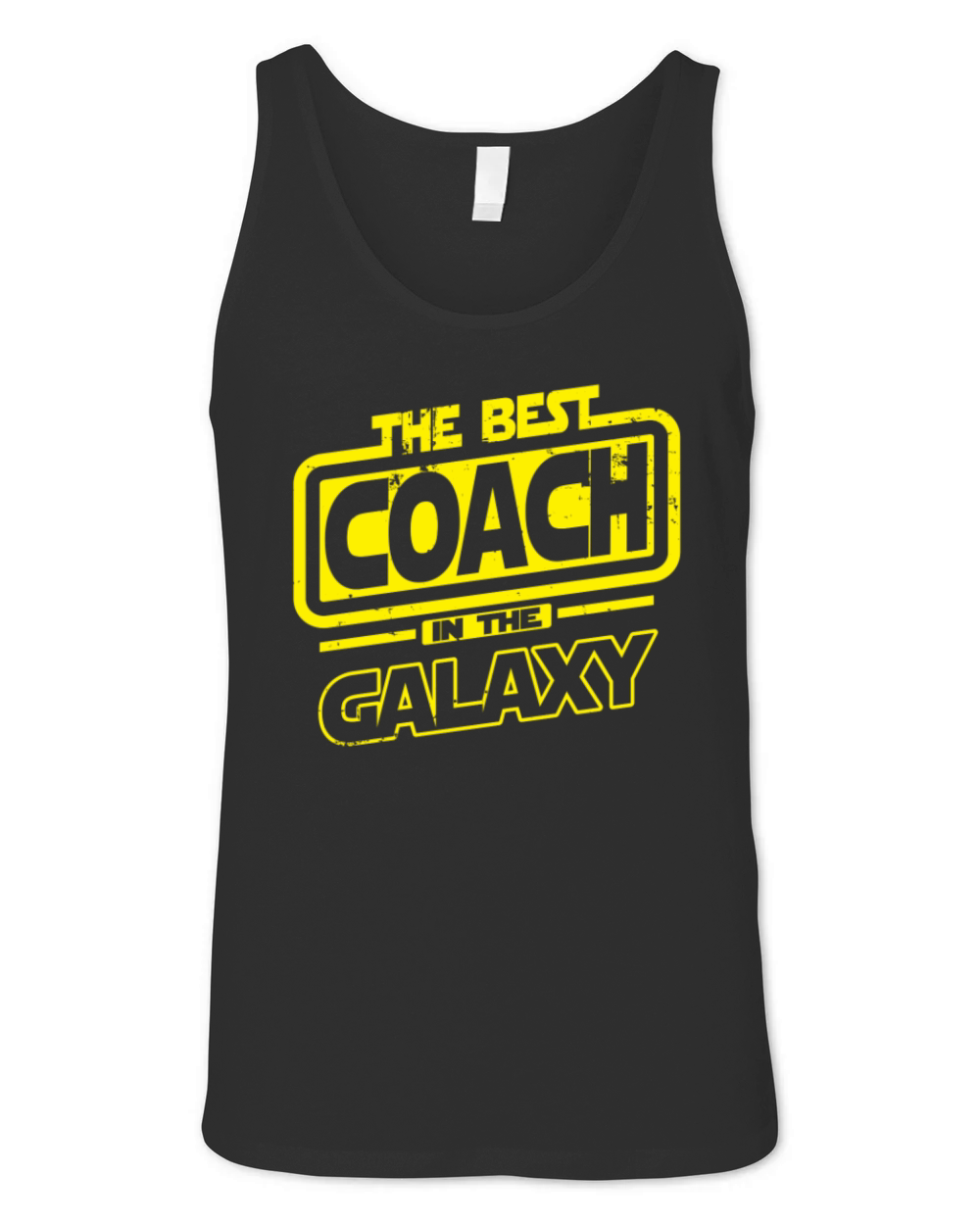 The Best Coach In The Galaxy Unisex Jersey Tank
