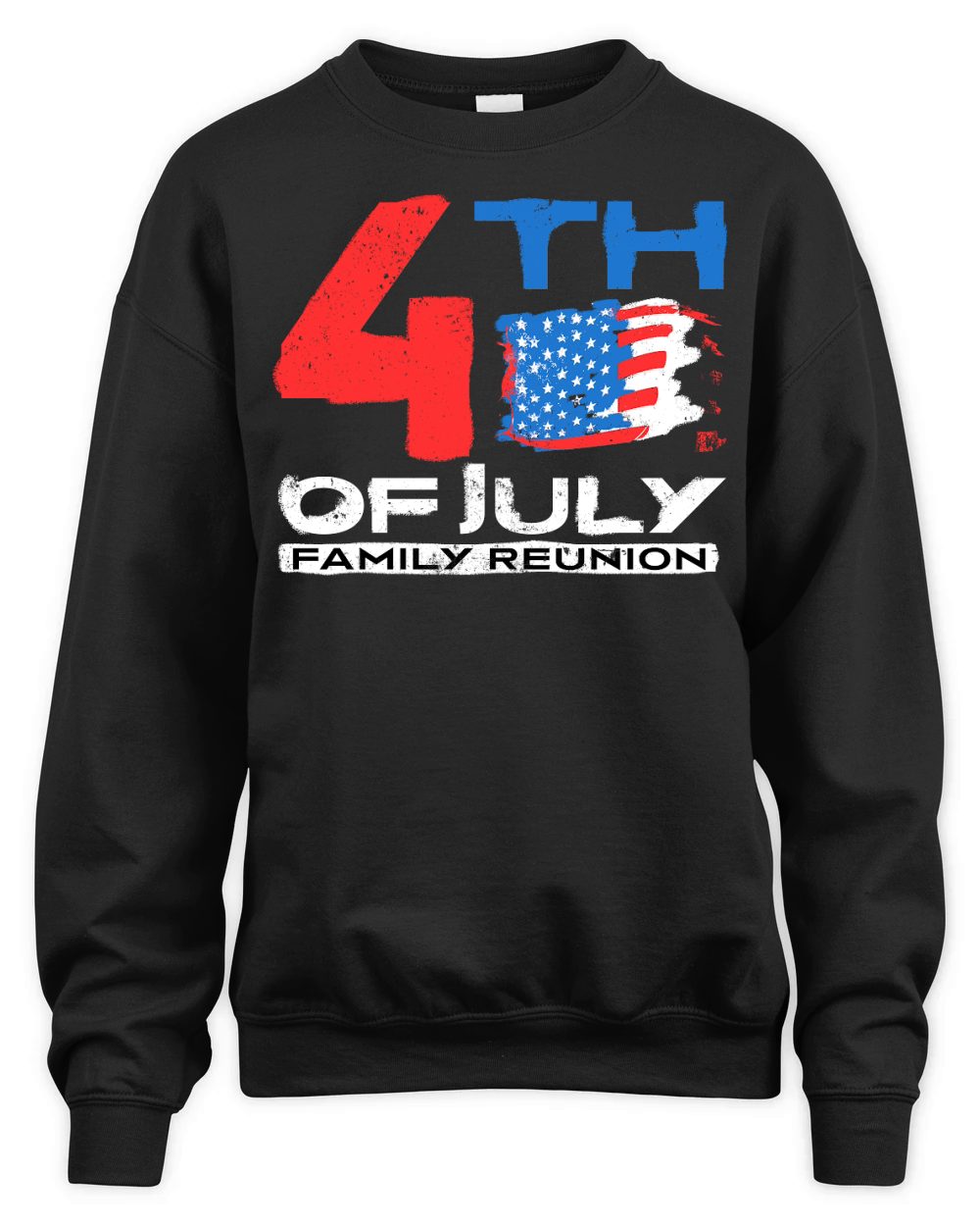 4th of July family reunion Unisex Premium Crewneck Sweatshirt