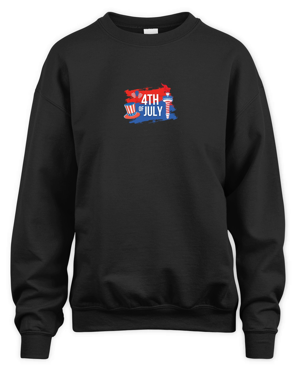 Happy 4th of July 5 03 Unisex Premium Crewneck Sweatshirt