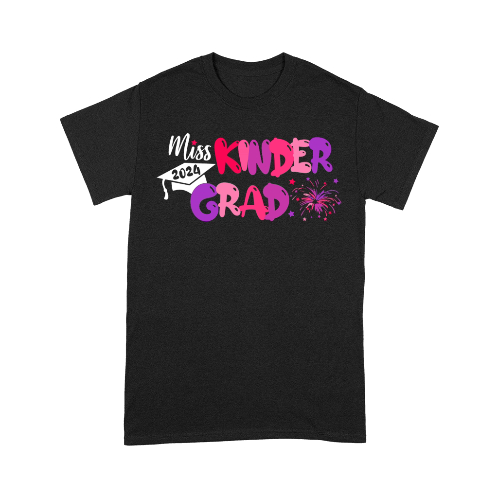 Miss Kinder Grad white text Unisex T-Shirt