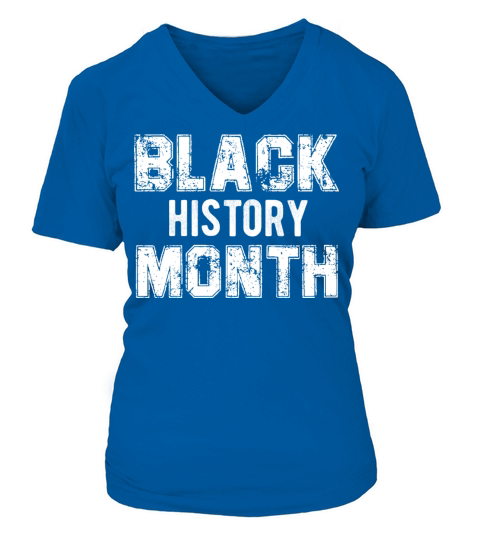 Black lives matter Black history month V-neck T-Shirt Woman