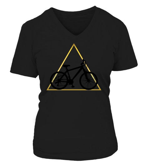 HYBRID BIKE V-neck T-Shirt Woman