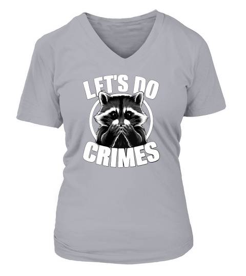 Lets do crimes V-neck T-Shirt Woman