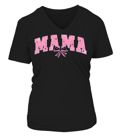 Mama Halloween 1.01 V-neck T-Shirt Woman